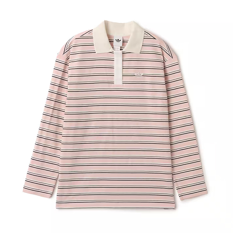 STRIPED LS POLO