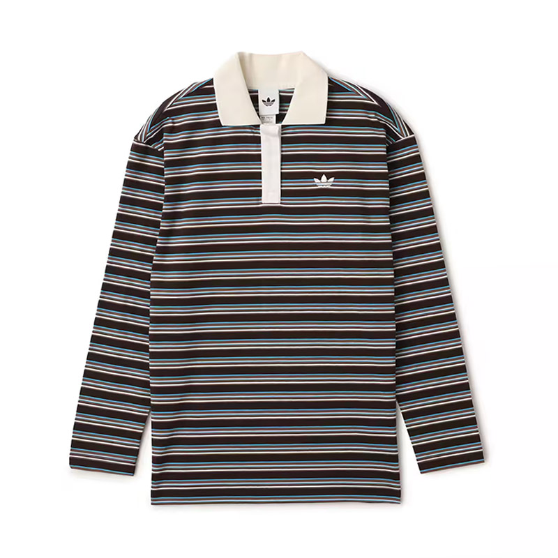 STRIPED LS POLO
