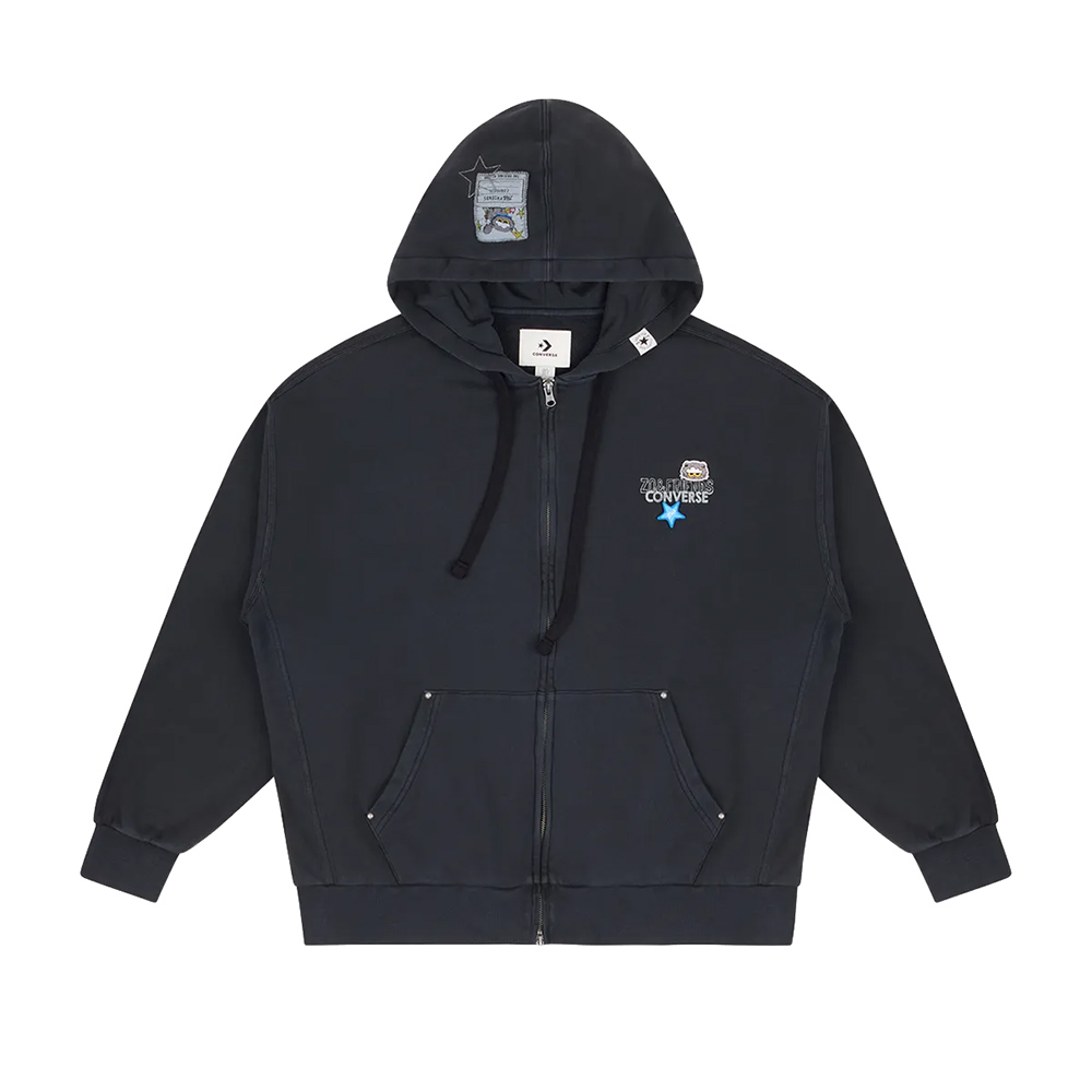ZOA WASHED FULL ZIP HOODIE