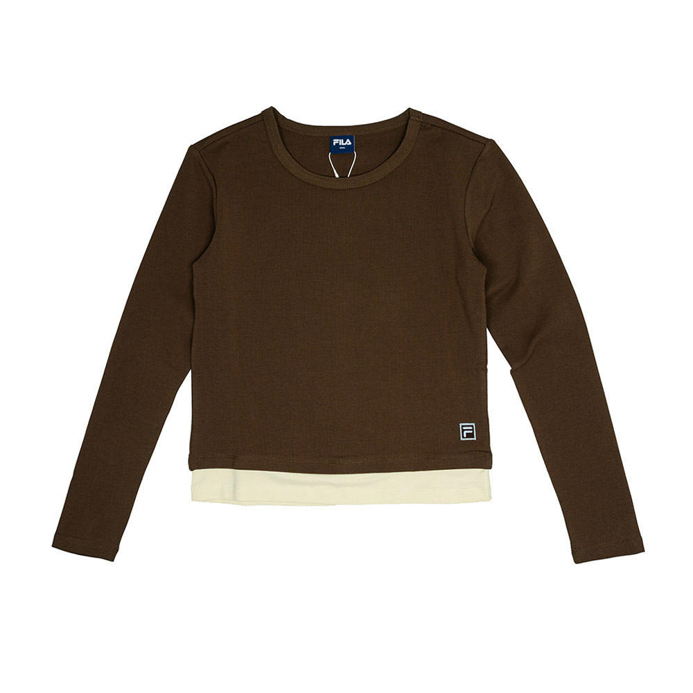 Heritage Faux-Layer Long Slv Tee