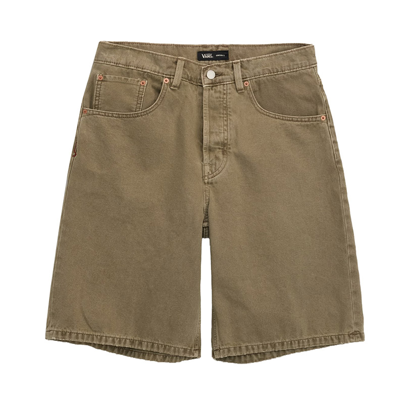 LX Check-5 Baggy Denim Short