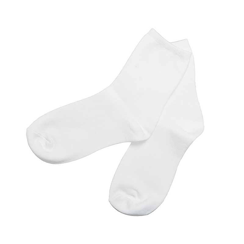 22-25CM 144N  3/4素面女襪