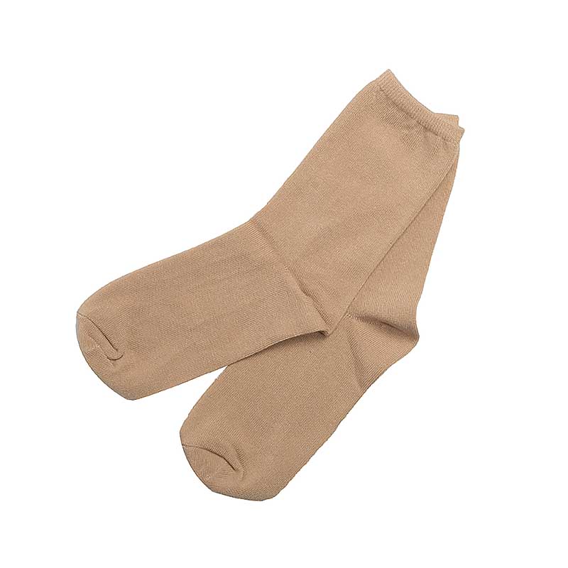 22-25CM 144N  3/4素面女襪